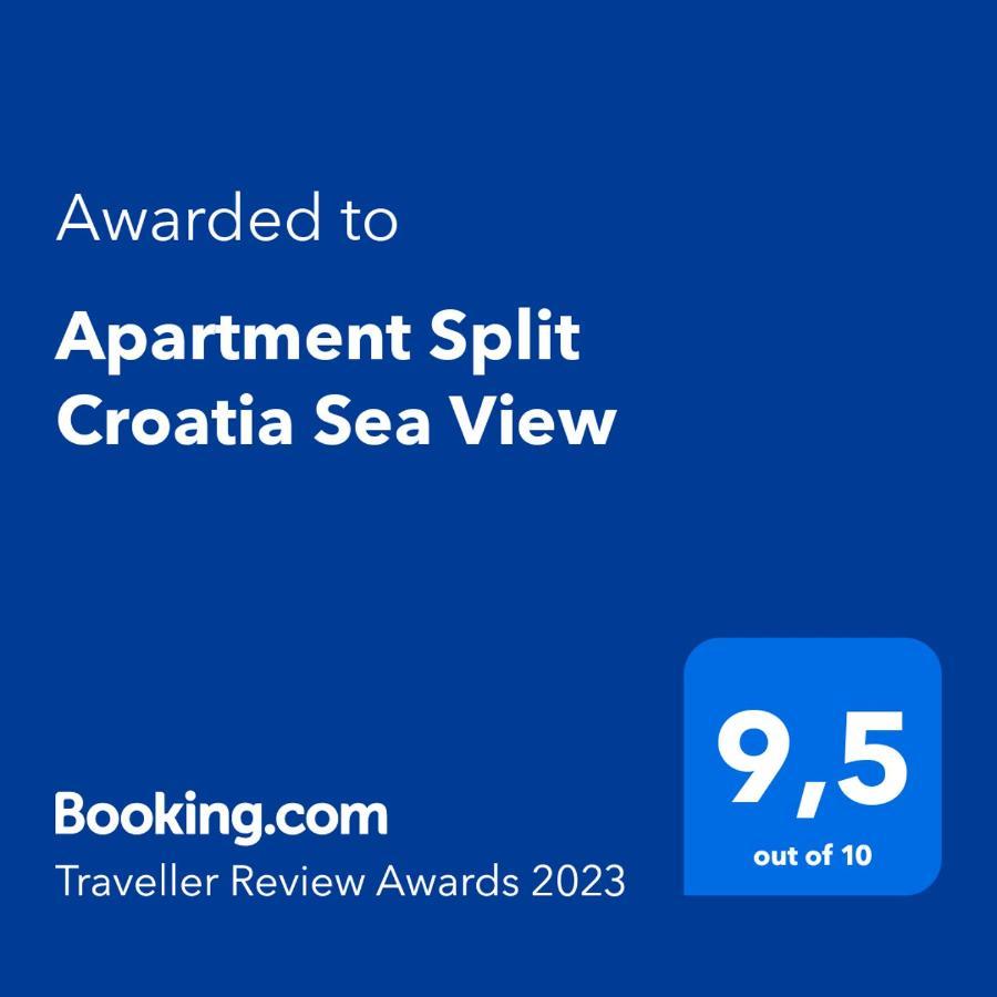 Apartment Split Croatia Sea View Exteriér fotografie